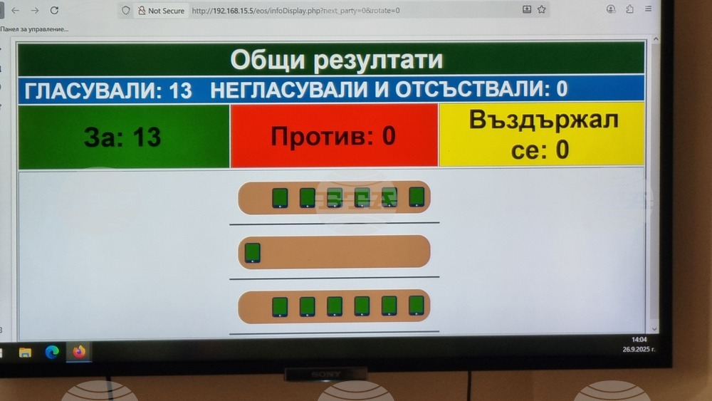 Училищата и детската градина в община Крушари са подготвени учебната година, съобщи кметът пред общинските съветници
