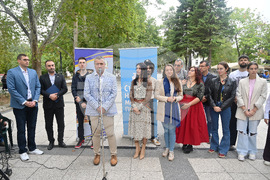 Монтана - Алея на книгата - млади писатели