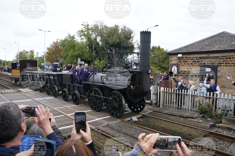 Britain Rail Anniversary
