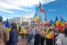 Молдова - Партия на действието и солидарността - шествие