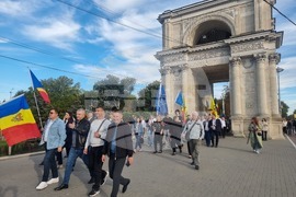Молдова - Партия на действието и солидарността - шествие
