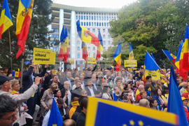 Молдова - Партия на действието и солидарността - шествие
