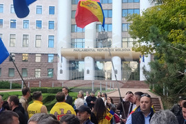 Молдова - Партия на действието и солидарността - шествие