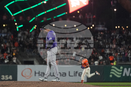 Rockies Giants Baseball