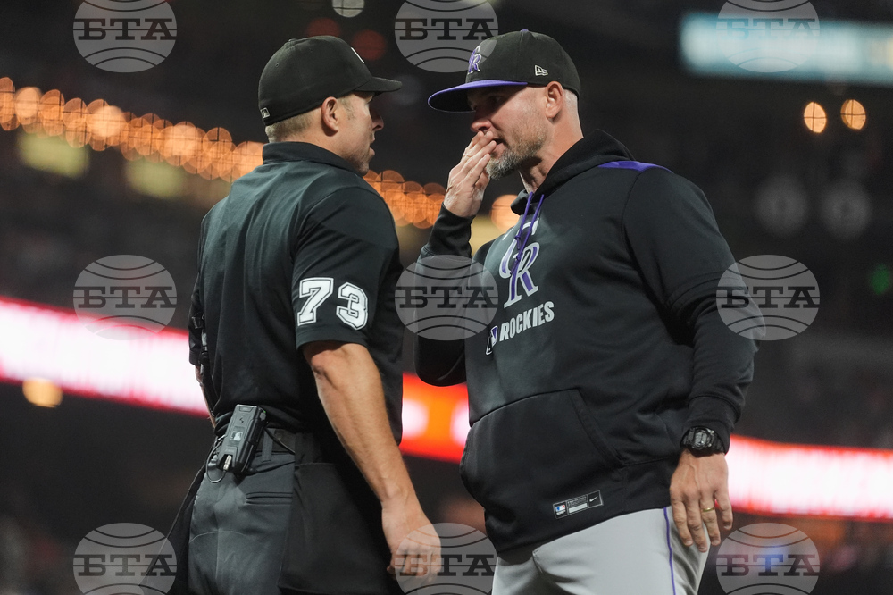 Rockies Giants Baseball