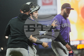 Rockies Giants Baseball