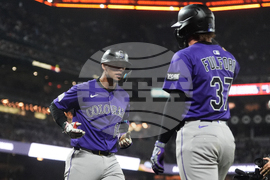 Rockies Giants Baseball