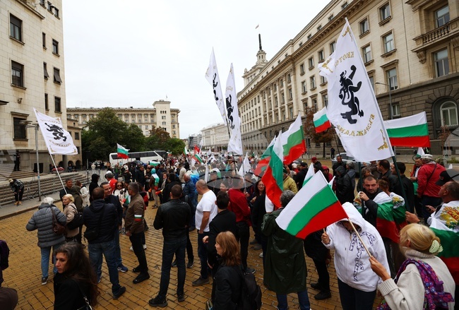 Protest Against Euro Adoption and Government Calls Held in Sofia, Varna, Plovdiv