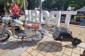 Троян - Първи ретропарад на автомобили
