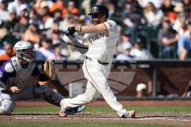 Rockies Giants Baseball