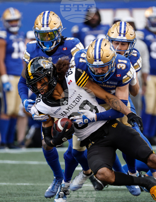 CFL Tiger Cats Blue Bombers Football