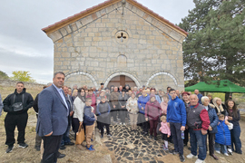 Село Гранитово - Видински митрополит Пахомий - литургия
