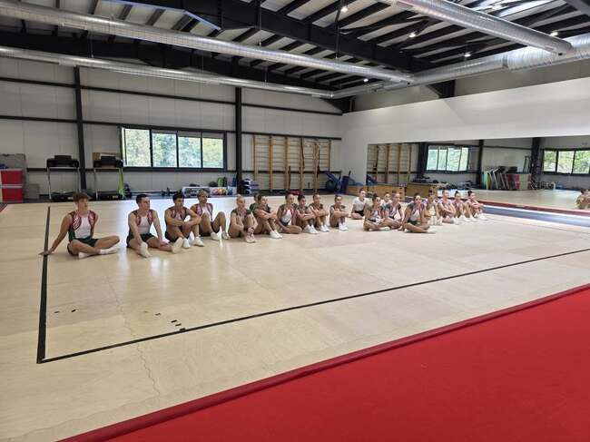 Националният отбор на България по спортна аеробика проведе втора контролна тренировка в Пловдив