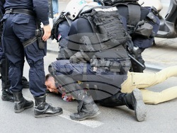 Сърбия - контрапротест