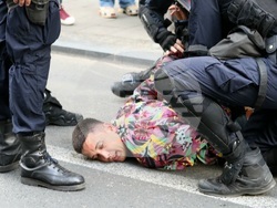 Сърбия - контрапротест