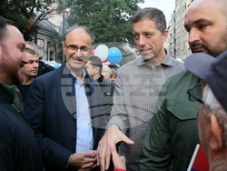 Сърбия - протест в защита на правителството