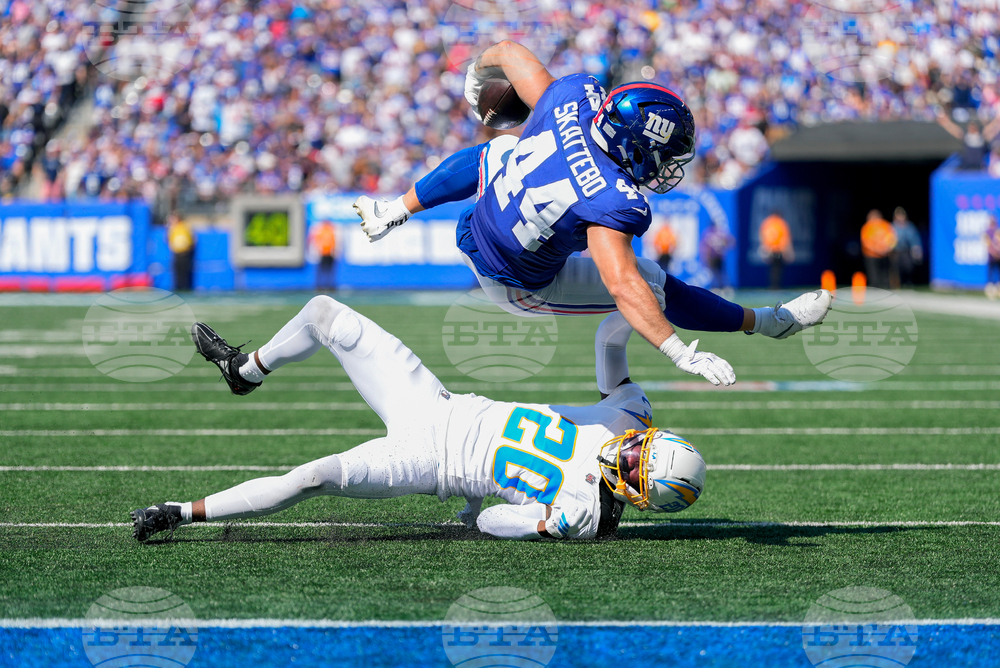 APTOPIX Chargers Giants Football