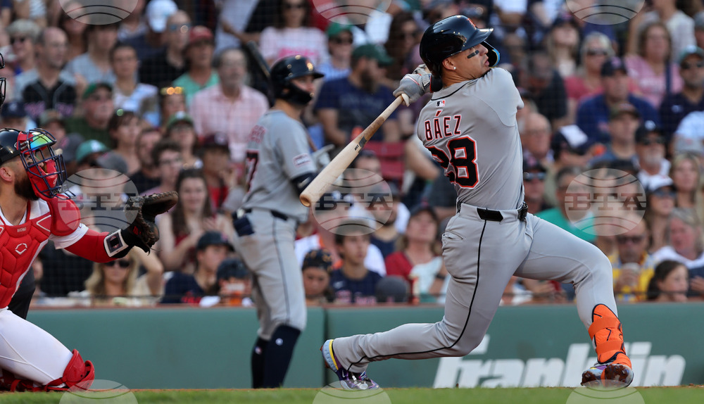 Tigers Red Sox Baseball