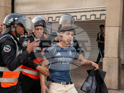 APTOPIX Morocco Protests