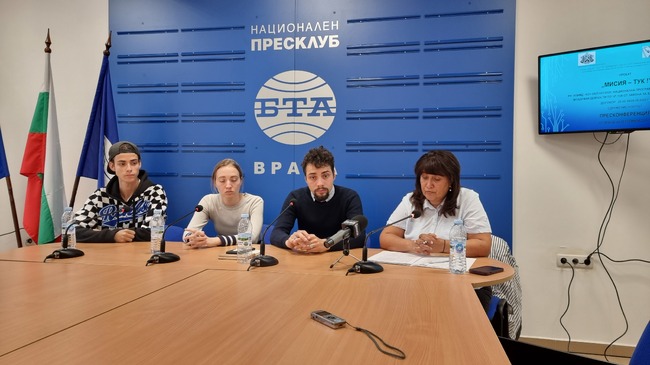 Пресконференция по проект на сдружение "Нов път" Хайредин