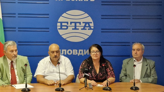 Пресконференция на ръководството на Математическа гимназия "Акад. Кирил Попов" - Пловдив по повод 55-годишнината й