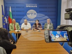 Национален пресклуб на БТА Пловдив - математическа гимназия - годишнина - пресконференция