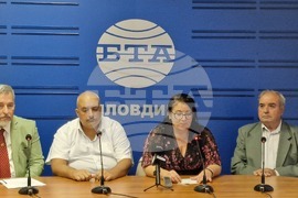 Национален пресклуб на БТА Пловдив - математическа гимназия - годишнина - пресконференция