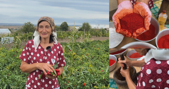 Българка от Одеска област пази семейната традиция за производство на бесарабска паприка