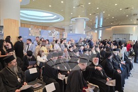 Гърция - Солун - списание „Теология“ - годишнина - „Вселената те провъзгласява за свой застъпник: Свети Димитър Мироточиви на Балканите. Емблематични места за поклонение, преносими икони и стенописи“ - изложба