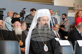 Гърция - Солун - списание „Теология“ - годишнина - „Вселената те провъзгласява за свой застъпник: Свети Димитър Мироточиви на Балканите. Емблематични места за поклонение, преносими икони и стенописи“ - изложба