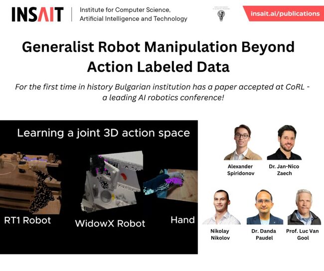 INSAIT Participates in Leading AI Robotics Conference in South Korea 