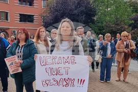 Сливен - кв. "Речица" - ВиК проект - жители - протест