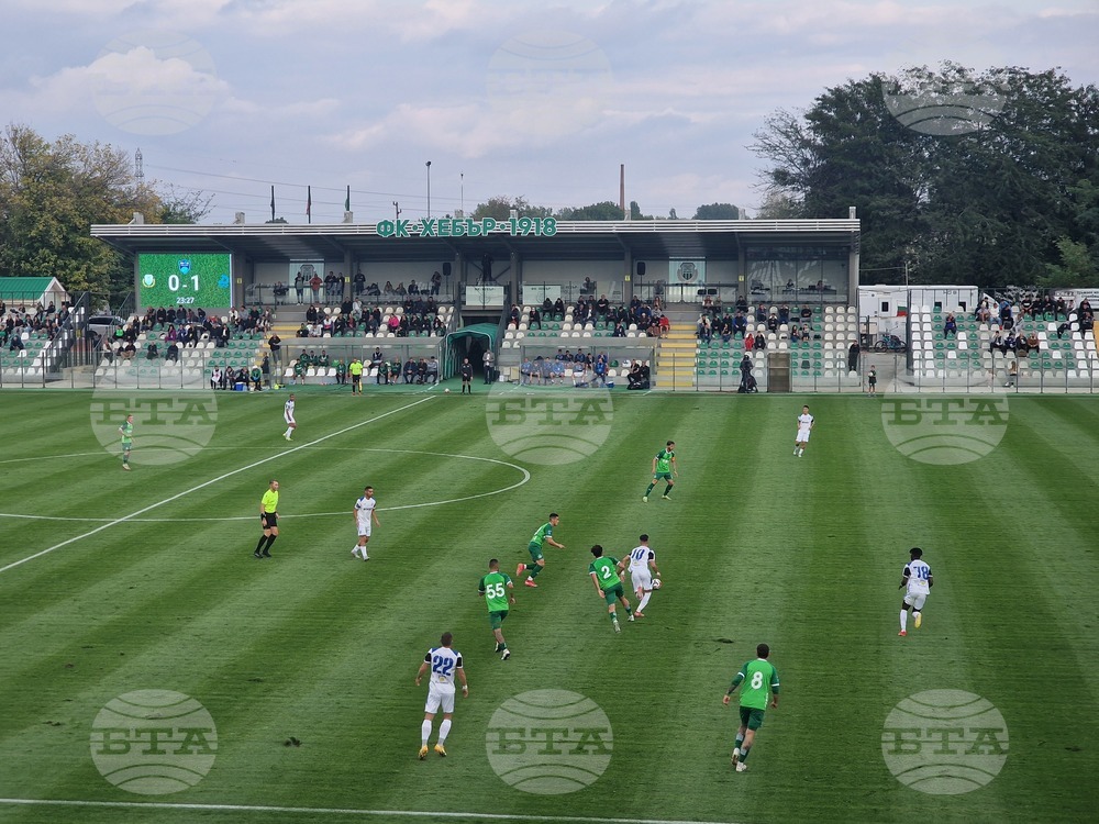 Хебър и Рилски спортист направиха нулево равенство в контролна среща, Пирин загуби от Миньор