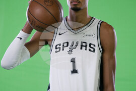 Spurs Media Day Basketball