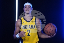 Pacers Media Day Basketball