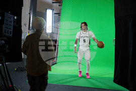 Spurs Media Day Basketball