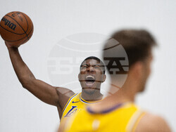 Lakers Media Day Basketball