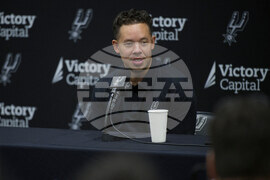 Spurs Media Day Basketball