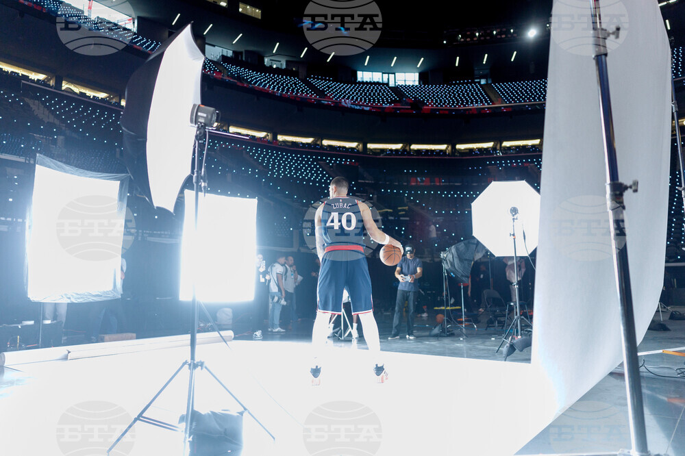 Clippers Media Day Basketball