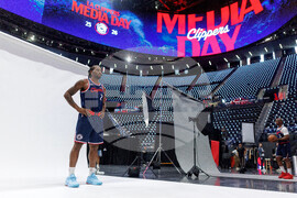 Clippers Media Day Basketball
