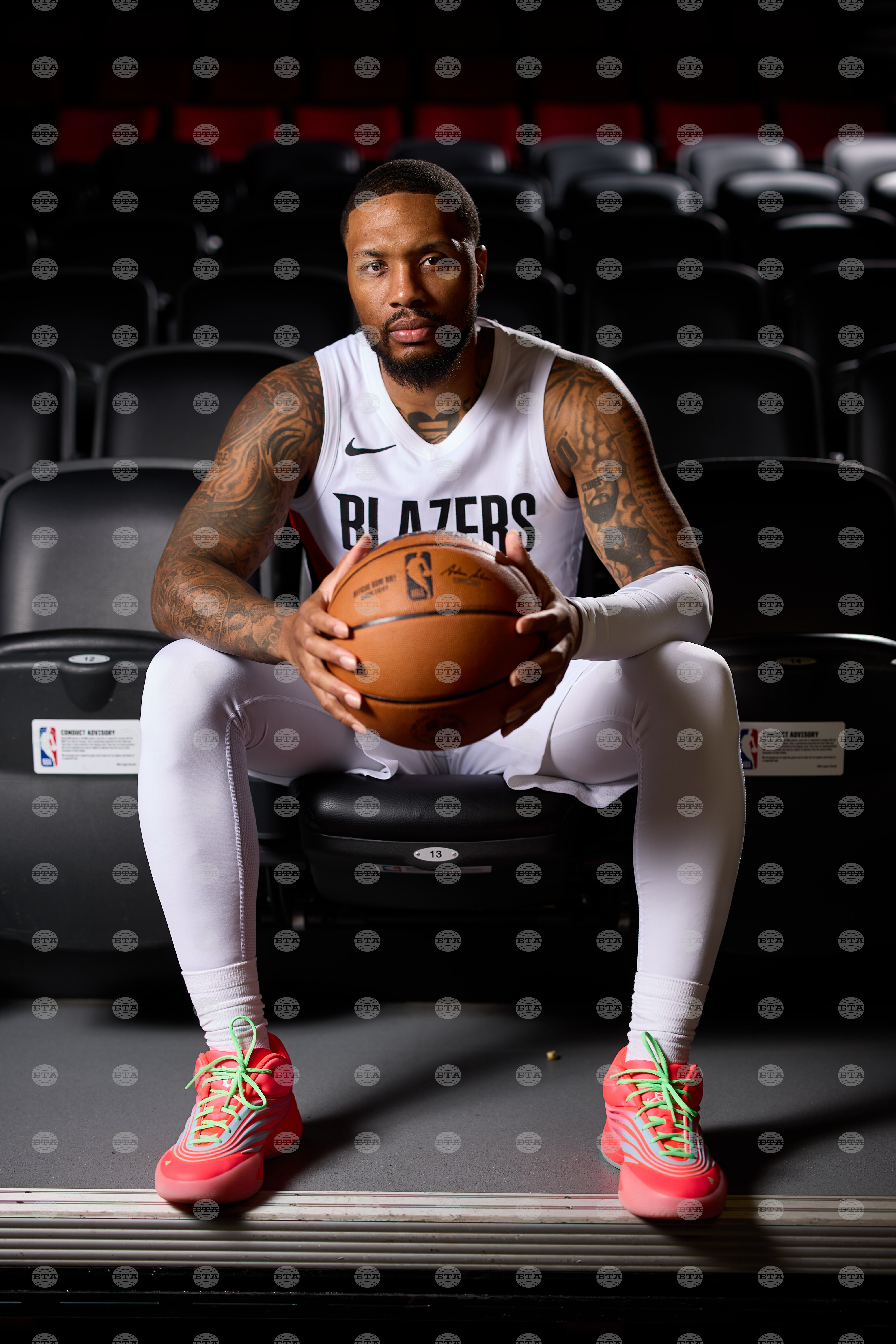 Trail Blazers Media Day Basketball