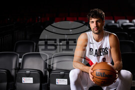 Trail Blazers Media Day Basketball