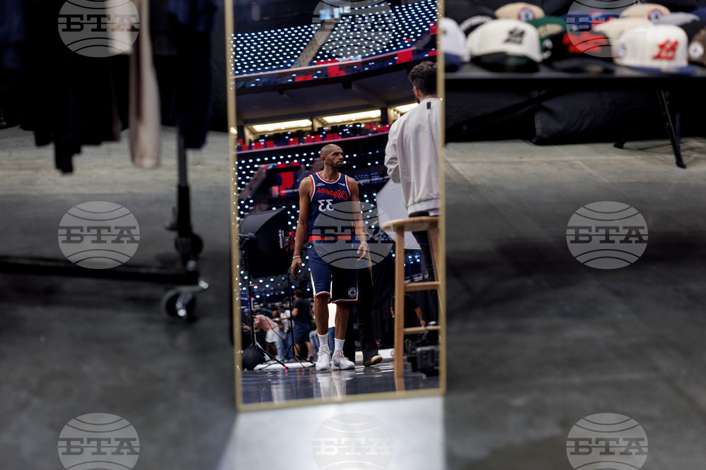 Clippers Media Day Basketball