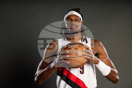 Trail Blazers Media Day Basketball
