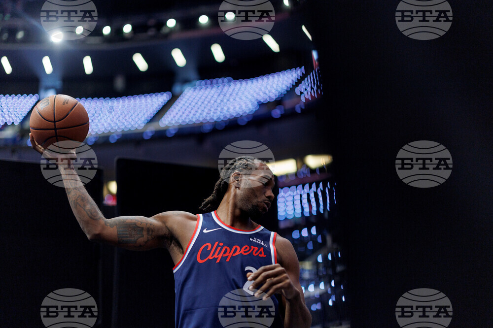 Clippers Media Day Basketball