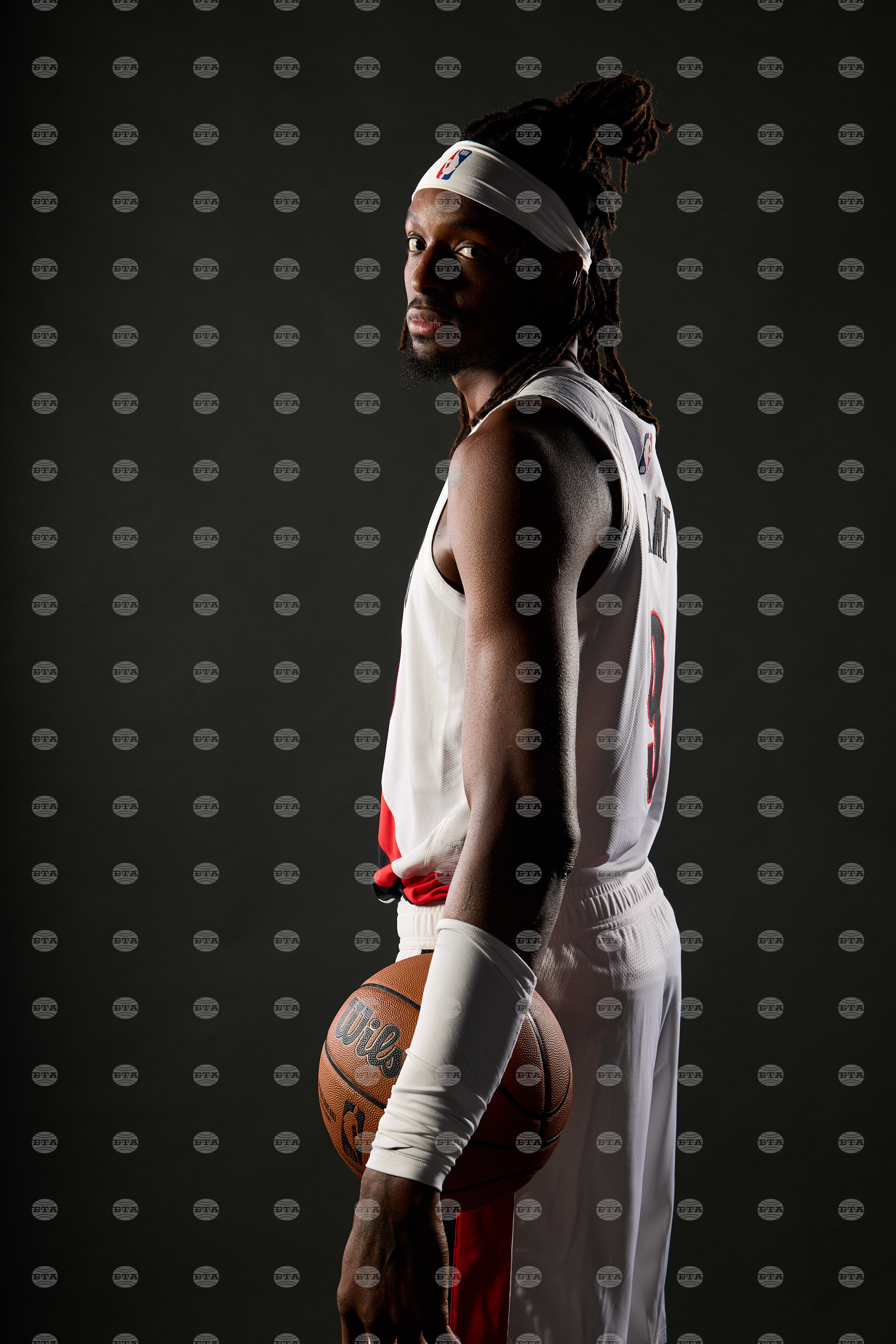 Trail Blazers Media Day Basketball