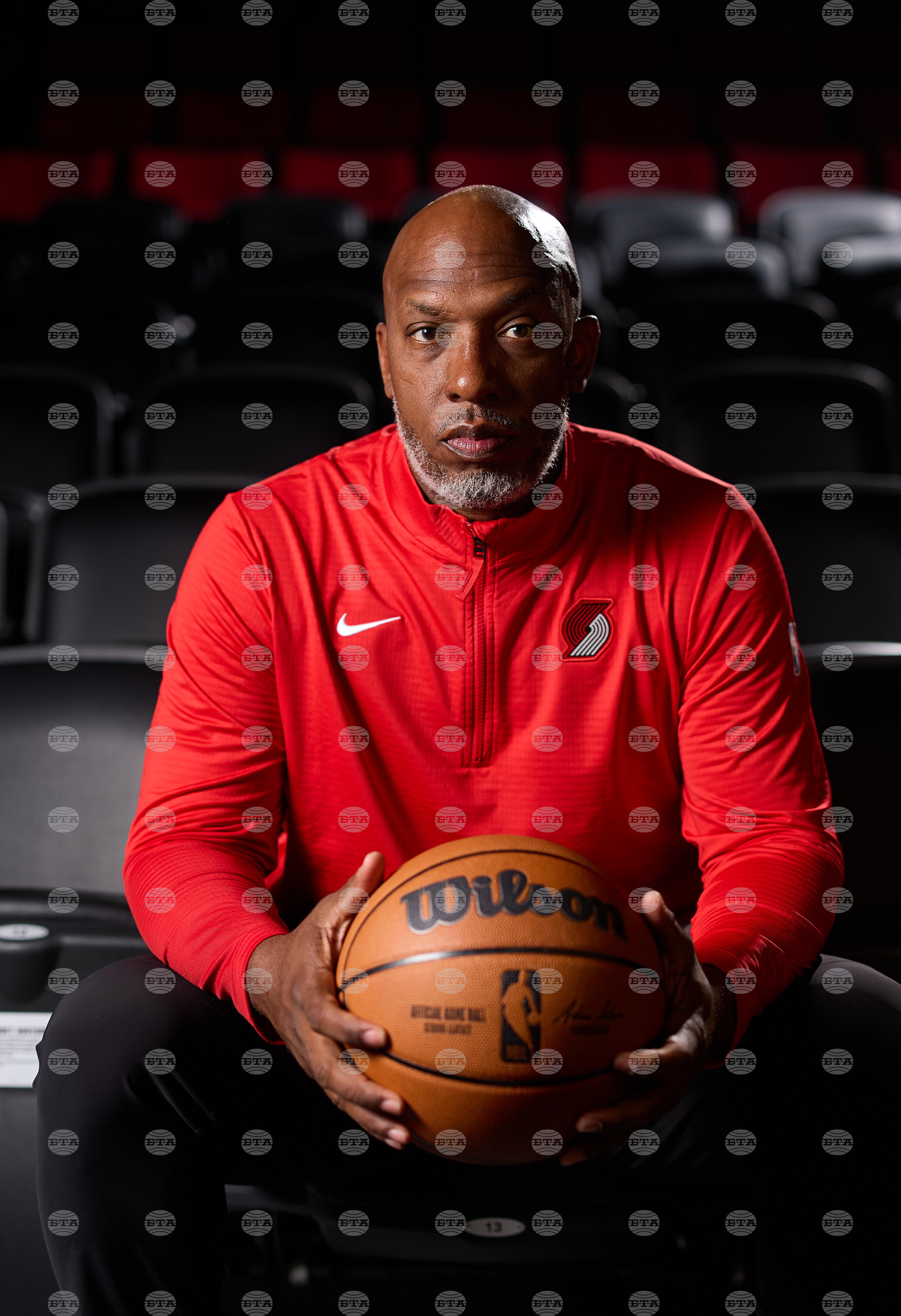 Trail Blazers Media Day Basketball