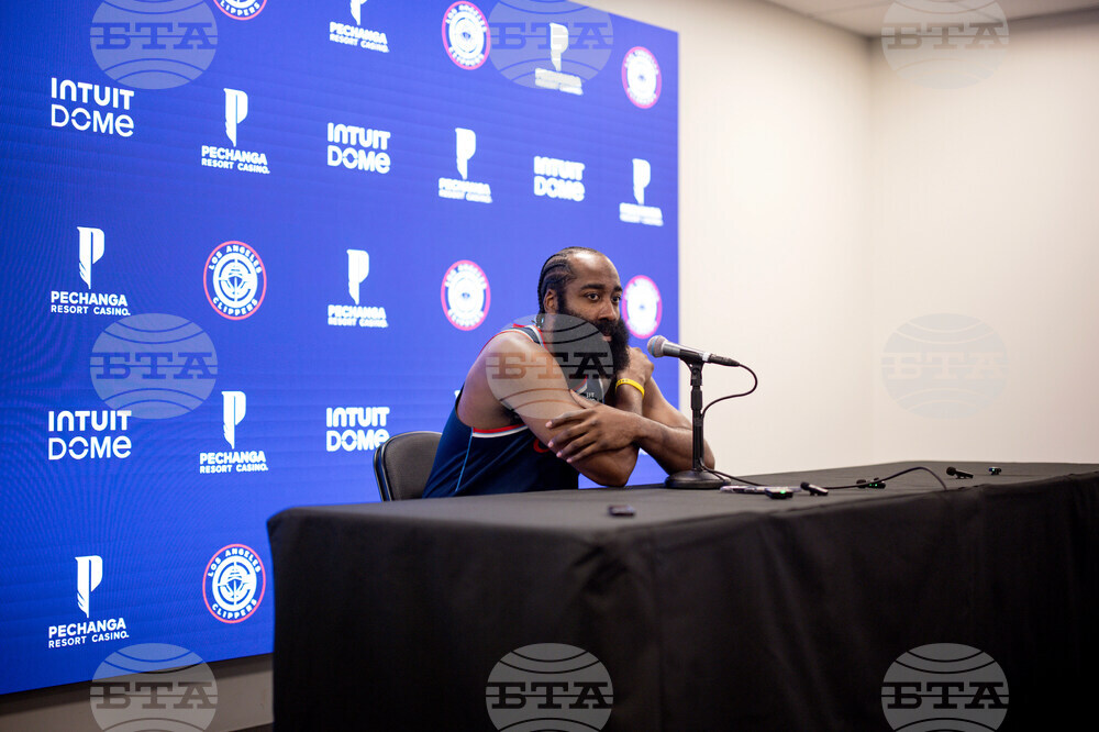 Clippers Media Day Basketball