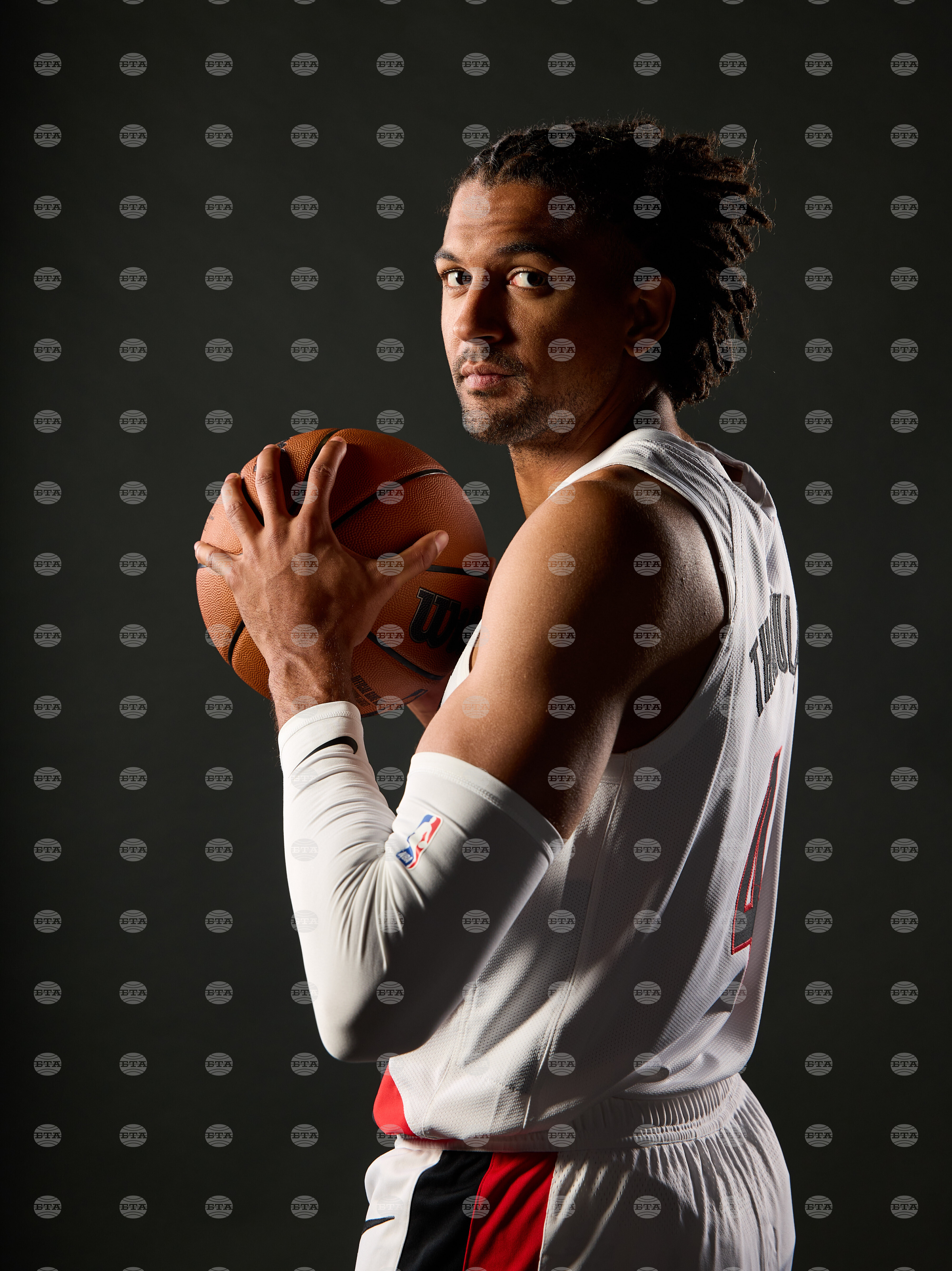 Trail Blazers Media Day Basketball