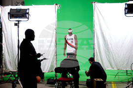 Trail Blazers Media Day Basketball